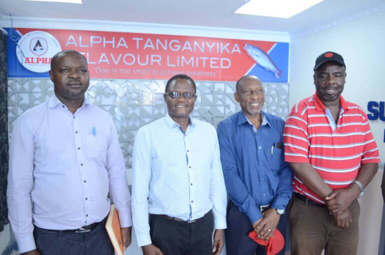 Ministry Permanent Secretary Visits Alpha Tanganyika Flavours